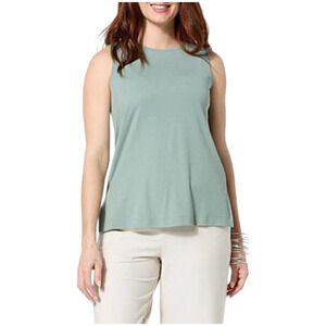 WynneLayers Women's Micro-Rib Tank Lichen - Regular